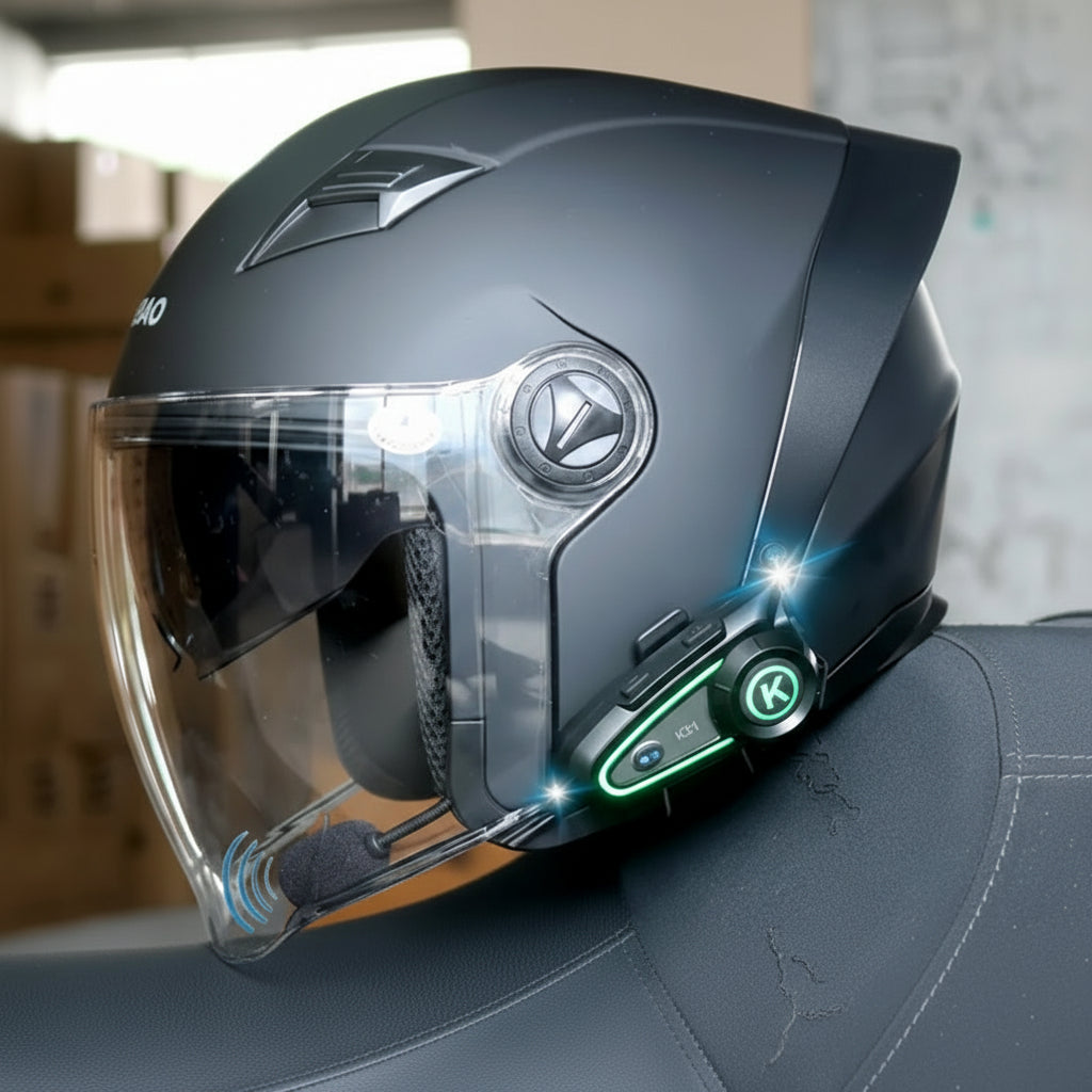 Vista - Casque moto jet bluetooth