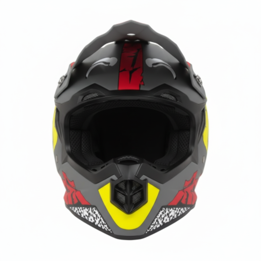 Oldtown - Casque moto clown