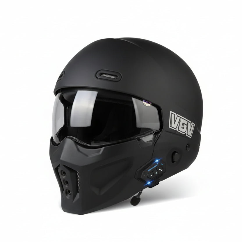 Casque moto oreillette bluetooth